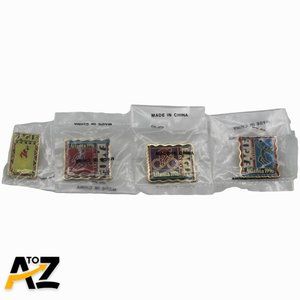 Lot of 4 Eagle Snacks 1996 Atlanta Olympic Pins - Volleyball Basketball Biking